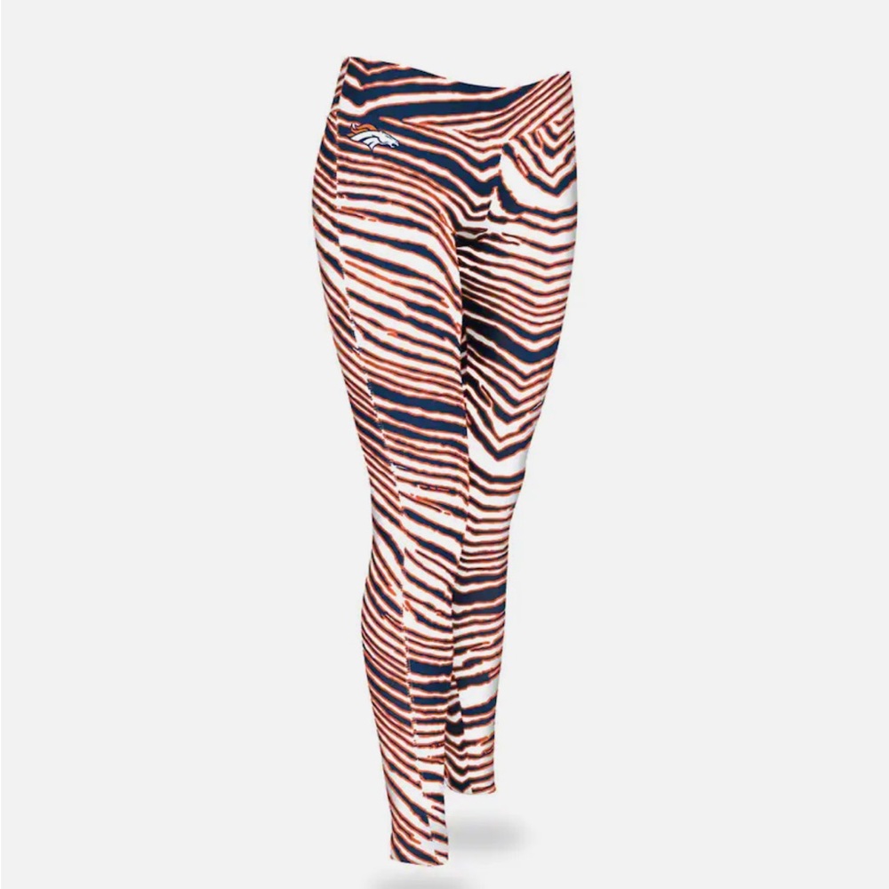 NFL Team Apparel Denver Broncos Leggings Medium
